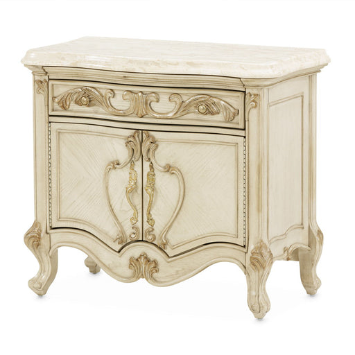 Platine de Royale - Nightstand - Champagne - R&R Furniture Gallery (Fountain Valley, CA)