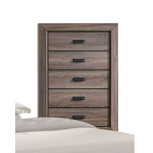 Lyndon - Chest - Weathered Gray Grain - R&R Furniture Gallery (Fountain Valley, CA)