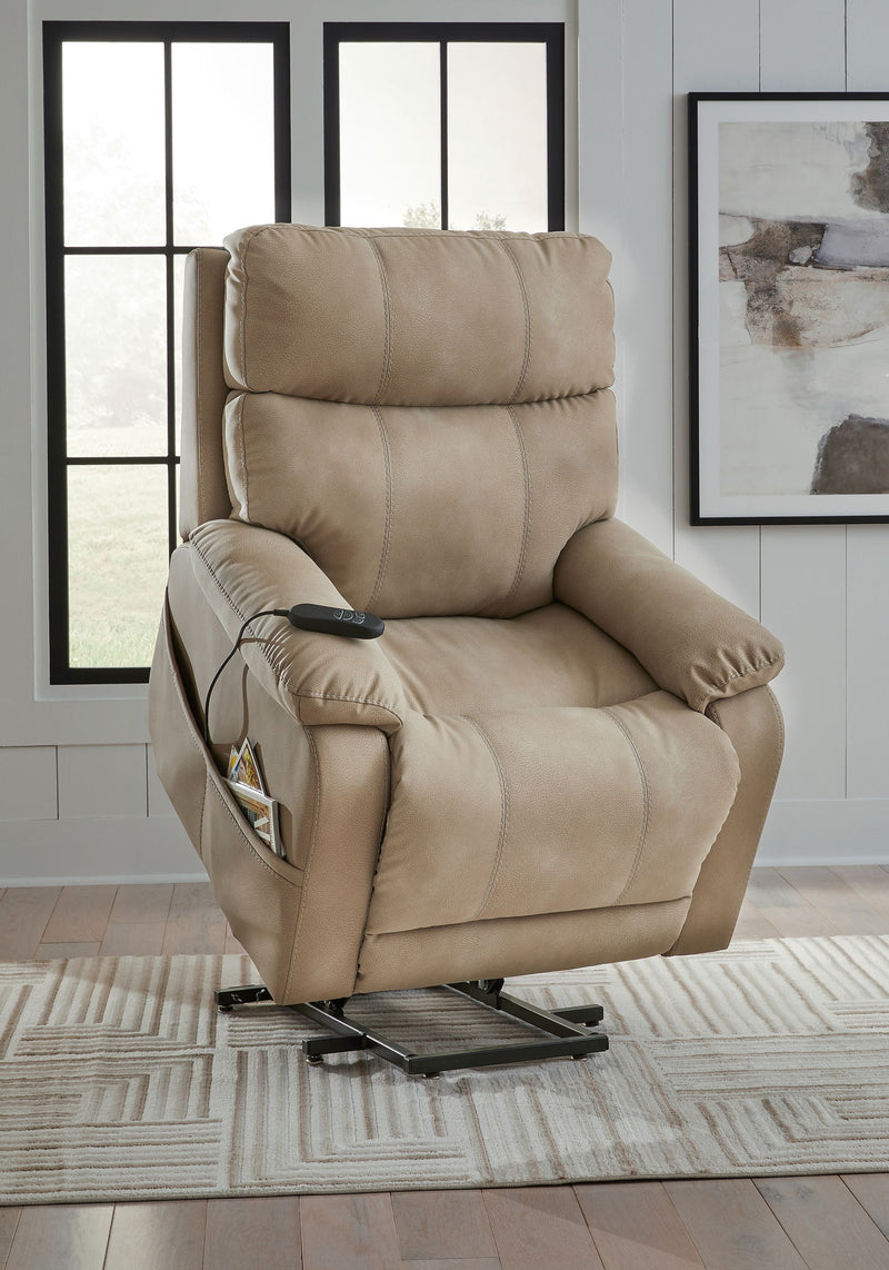 Next-Gen Durapella - Power Lift Recliner - R&R Furniture Gallery (Fountain Valley, CA)