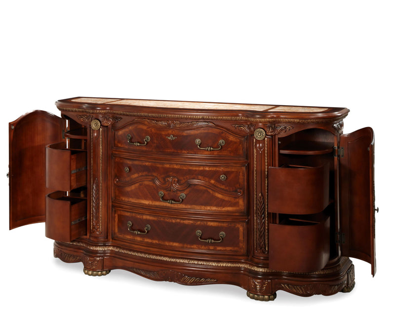Cortina - Dresser, Mirror - R&R Furniture Gallery (Fountain Valley, CA)