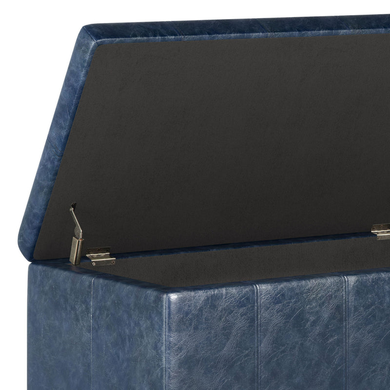Dover - Upholstered Storage Ottoman Bench - R&R Furniture Gallery (Fountain Valley, CA)