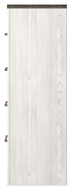 Gerridan - Four Drawer Chest - White / Gray - R&R Furniture Gallery (Fountain Valley, CA)