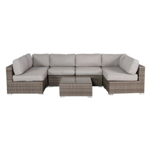 Outdoor Wicker Seating Group With Cushions