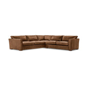 Classic Home Bryson 3-piece ElPaso sectional sofa set with plush cushions and modern design, perfect for a contemporary living room.