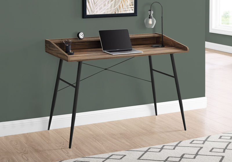 Computer Desk For Home Office, Sturdy Construction, Storage Shelves - R&R Furniture Gallery (Fountain Valley, CA)