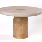 Marble Cakestand - Yellow Onyx - R&R Furniture Gallery (Fountain Valley, CA)