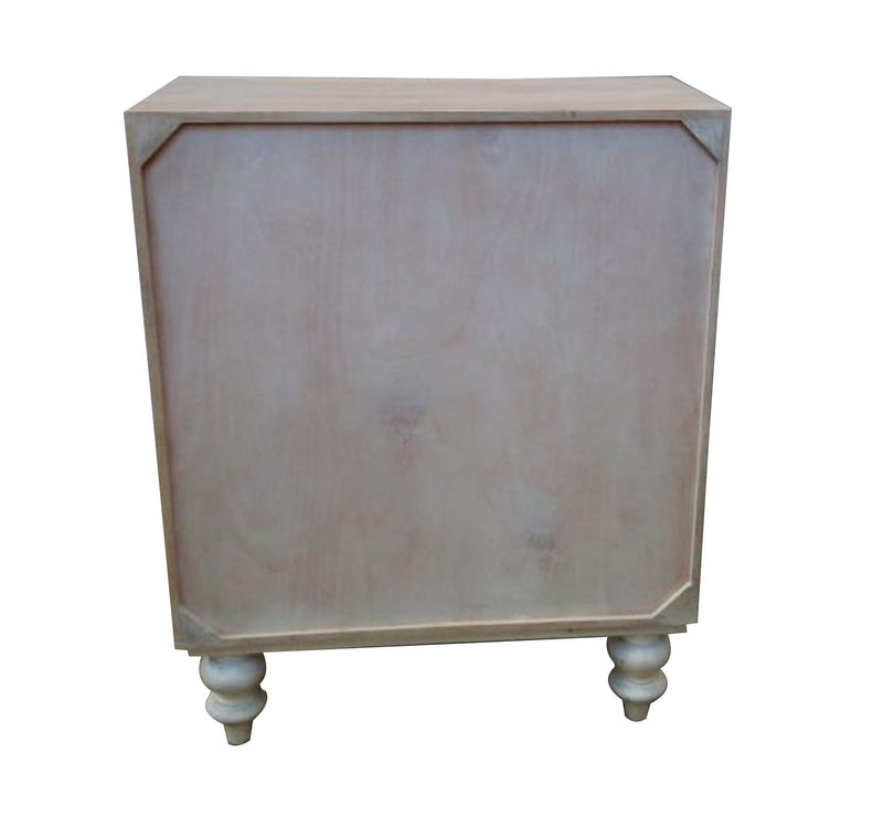 Balthazar - Console Table - White Washed - R&R Furniture Gallery (Fountain Valley, CA)