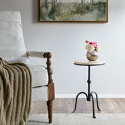 Gaberial - Accent Table With Top - Black - R&R Furniture Gallery (Fountain Valley, CA)
