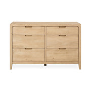 Laguna - 6 Drawer Dresser - Natural Maple - R&R Furniture Gallery (Fountain Valley, CA)