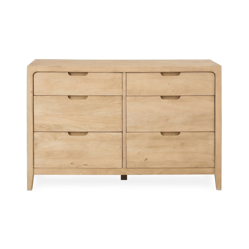 Laguna - 6 Drawer Dresser - Natural Maple - R&R Furniture Gallery (Fountain Valley, CA)