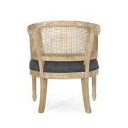 Curved Backrest Accent Chair - R&R Furniture Gallery (Fountain Valley, CA)