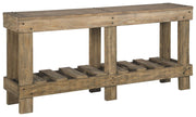 Susandeer - Console Sofa Table - Brown - R&R Furniture Gallery (Fountain Valley, CA)