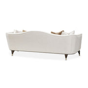 Paris Chic - Sofa - Cremini / Espresso - R&R Furniture Gallery (Fountain Valley, CA)