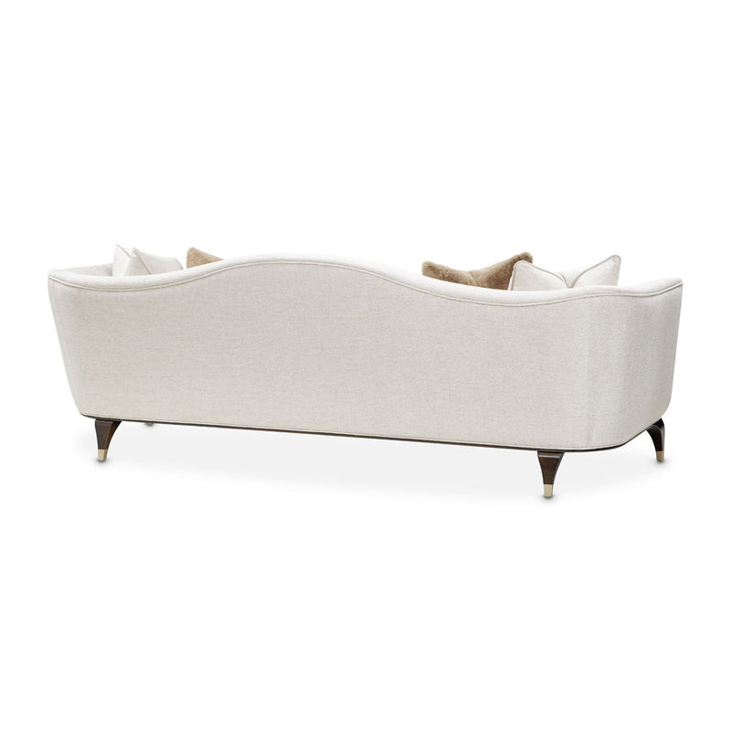 Paris Chic - Sofa - Cremini / Espresso - R&R Furniture Gallery (Fountain Valley, CA)