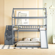 House Bunk Bed With Slide - R&R Furniture Gallery (Fountain Valley, CA)