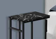 Accent Table, C - Shaped, Modern Design - Black - R&R Furniture Gallery (Fountain Valley, CA)