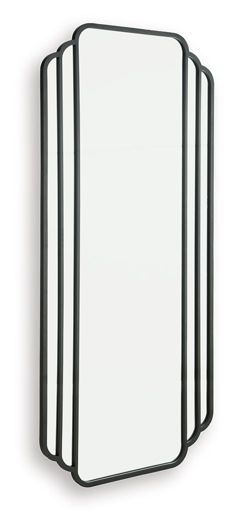 Antigone - Floor Mirror - Black - R&R Furniture Gallery (Fountain Valley, CA)