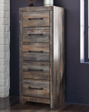 Drystan - Narrow Chest - Brown / Beige - R&R Furniture Gallery (Fountain Valley, CA)