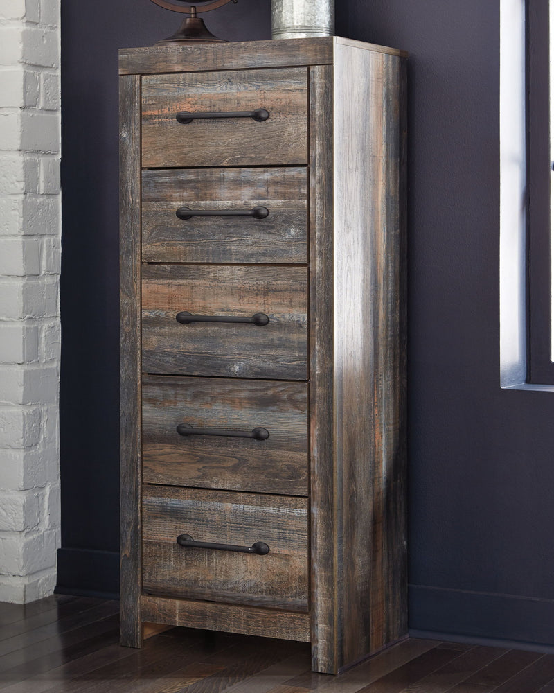 Drystan - Narrow Chest - Brown / Beige - R&R Furniture Gallery (Fountain Valley, CA)