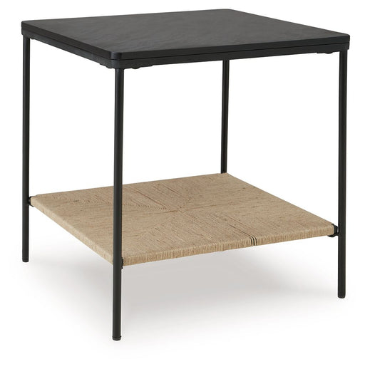 Minrich - Accent Table - Black / Natural - R&R Furniture Gallery (Fountain Valley, CA)