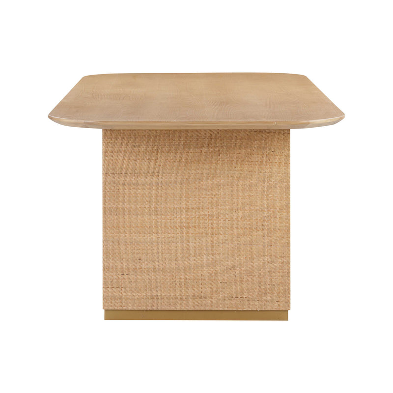 Akiba - Rectangular Dining Table - Natural - R&R Furniture Gallery (Fountain Valley, CA)