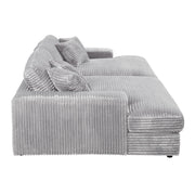 Hilde - Sectional Sofa With 4 Pillows - R&R Furniture Gallery (Fountain Valley, CA)