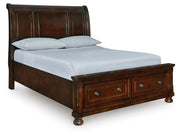 Porter - Sleigh Storage Bed - R&R Furniture Gallery (Fountain Valley, CA)