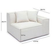 Mindy - RAF Corner Chair - R&R Furniture Gallery (Fountain Valley, CA)