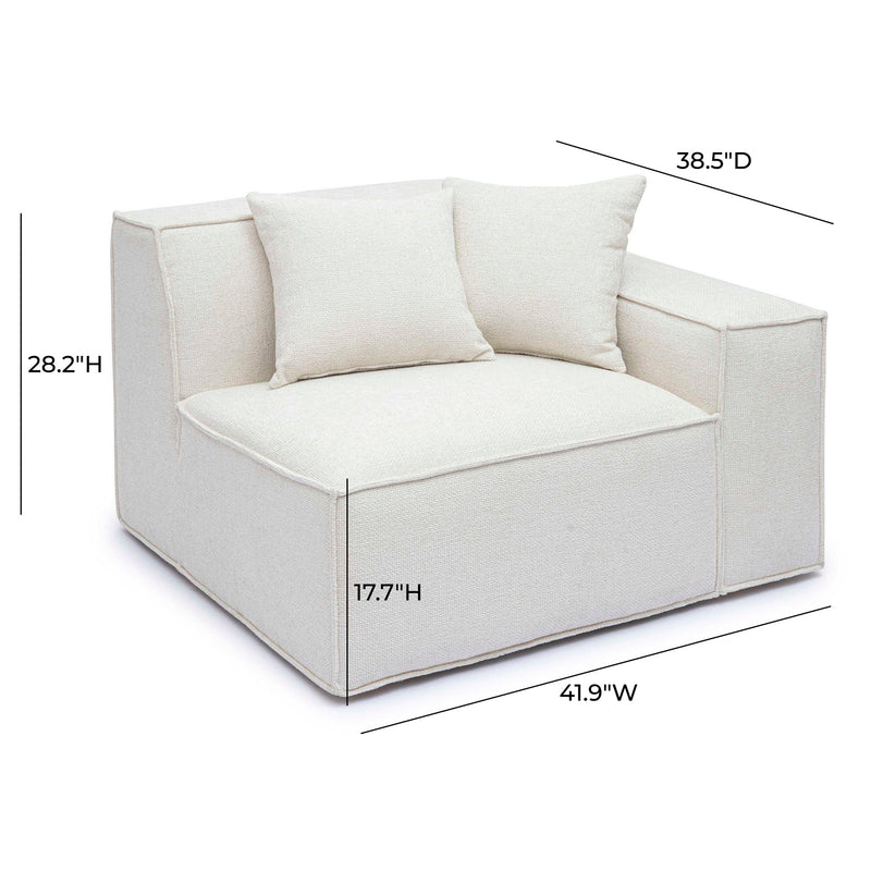 Mindy - RAF Corner Chair - R&R Furniture Gallery (Fountain Valley, CA)