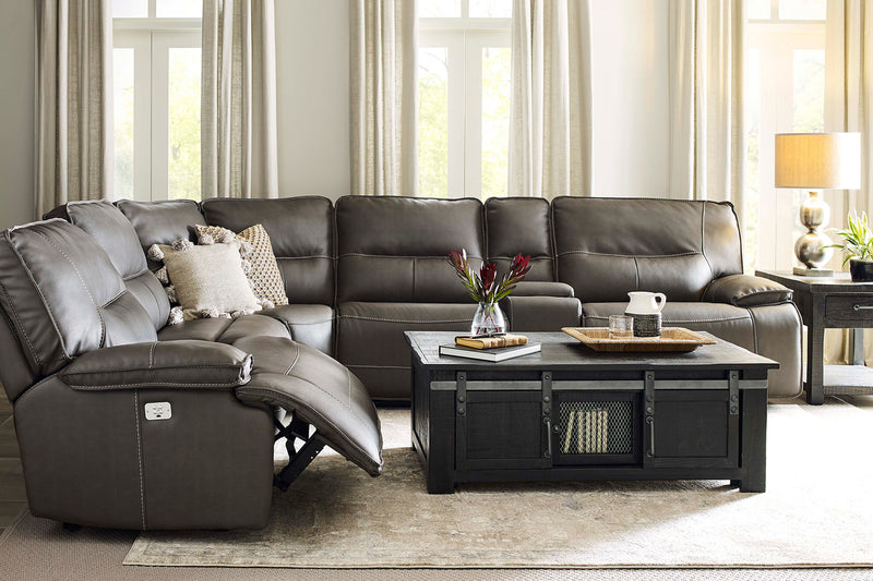 Spartacus - Power Reclining Sectional - R&R Furniture Gallery (Fountain Valley, CA)