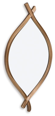 Bartner - Accent Mirror - Antique Gold Finish - R&R Furniture Gallery (Fountain Valley, CA)