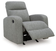 Gauntlet - Rocker Recliner - Sterling - R&R Furniture Gallery (Fountain Valley, CA)