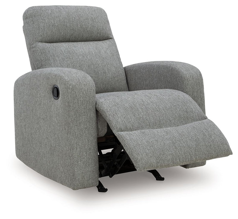 Gauntlet - Rocker Recliner - Sterling - R&R Furniture Gallery (Fountain Valley, CA)