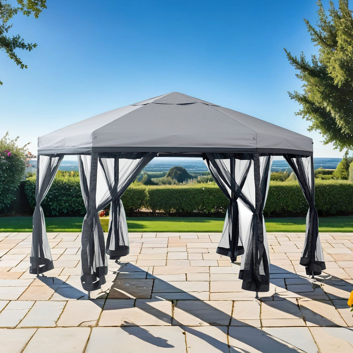 Arali - HXZ Pop Up Gazebo, Gray