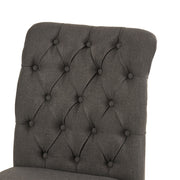 Broxton - Tuft Dining Rolltop Chairs With Button Tufted Backrest (Set of 2) - R&R Furniture Gallery (Fountain Valley, CA)