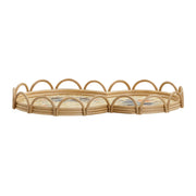 Corey - Figure Eight Bamboo Tray - Multi - R&R Furniture Gallery (Fountain Valley, CA)