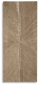 Lenora - Wall Decor - Distressed Brown - R&R Furniture Gallery (Fountain Valley, CA)
