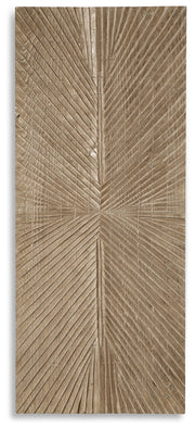 Lenora - Wall Decor - Distressed Brown - R&R Furniture Gallery (Fountain Valley, CA)
