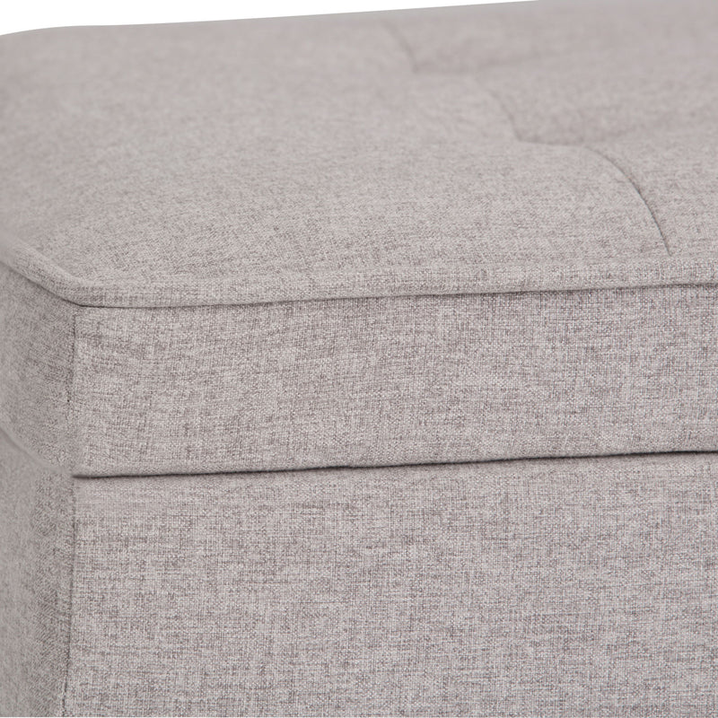 Cosmopolitan - Storage Ottoman Bench With Open Bottom - R&R Furniture Gallery (Fountain Valley, CA)