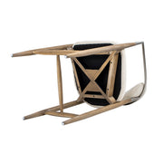 Artemis - Mixed Material Upholstered Counter Stool - Warm White - R&R Furniture Gallery (Fountain Valley, CA)