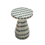 Halio - Checkered Shell Side Table - R&R Furniture Gallery (Fountain Valley, CA)
