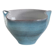 Blue Crest ceramic bowl by Uttermost, featuring a vibrant blue glaze and smooth rounded shape.
