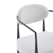 Modern Upholstered Accent Armchair With Pocket Spring Seat - R&R Furniture Gallery (Fountain Valley, CA)
