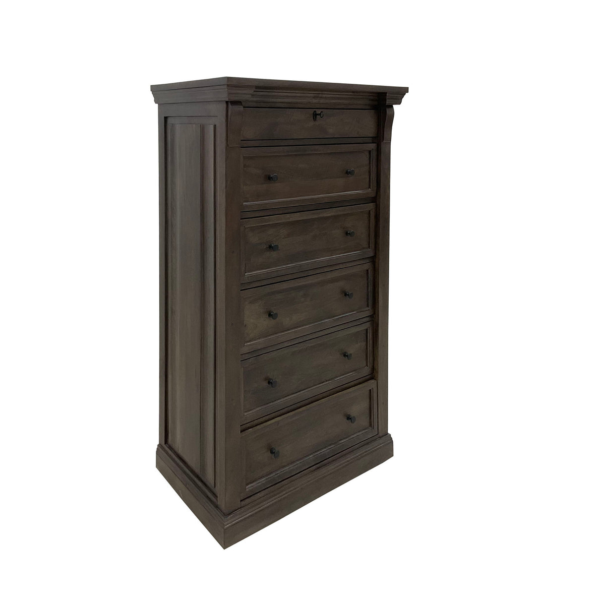 Adelaide - Wood 6 Drawer Chest - Cocoa Brown - R&R Furniture Gallery (Fountain Valley, CA)