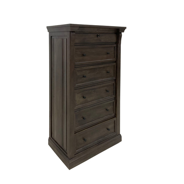 Adelaide - Wood 6 Drawer Chest - Cocoa Brown