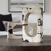 White coral stone sculpture by Uttermost from the Nouveau collection, showcasing intricate coral-inspired detailing.