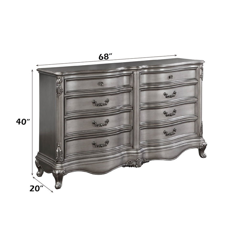 Ariadne - Dresser - Antique Platinum - R&R Furniture Gallery (Fountain Valley, CA)