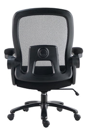 Dc - Mesh Desk Chair Big Man 500 Lb Lumbar - Black - R&R Furniture Gallery (Fountain Valley, CA)