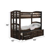 Micah - Bunk Bed & Trundle w/3 Drw - R&R Furniture Gallery (Fountain Valley, CA)