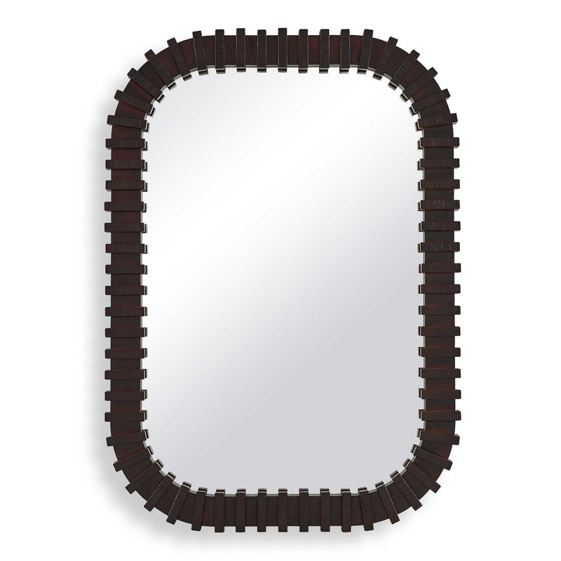 Abram - Mirror - Espresso Brown